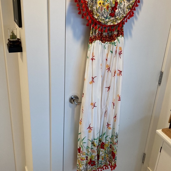 Ladies off the shoulder Maxi Dress - Picture 2 of 6